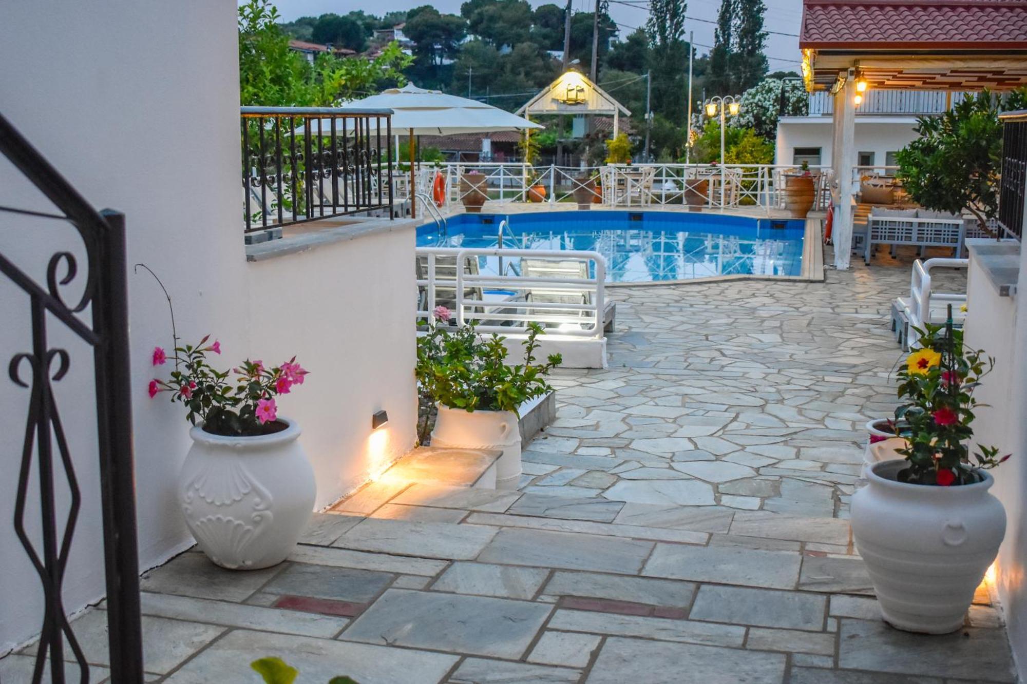 Villa Rosa Troulos Ngoại thất bức ảnh