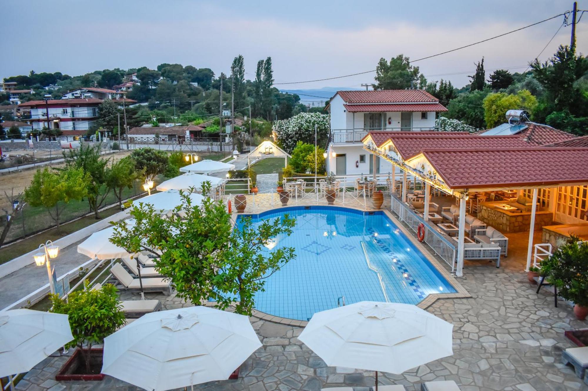 Villa Rosa Troulos Ngoại thất bức ảnh